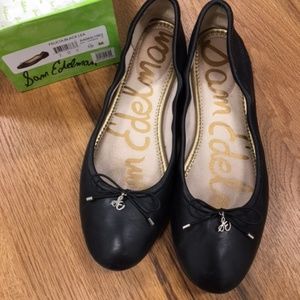 Sam Edelman Felicia Flat - Black Leather